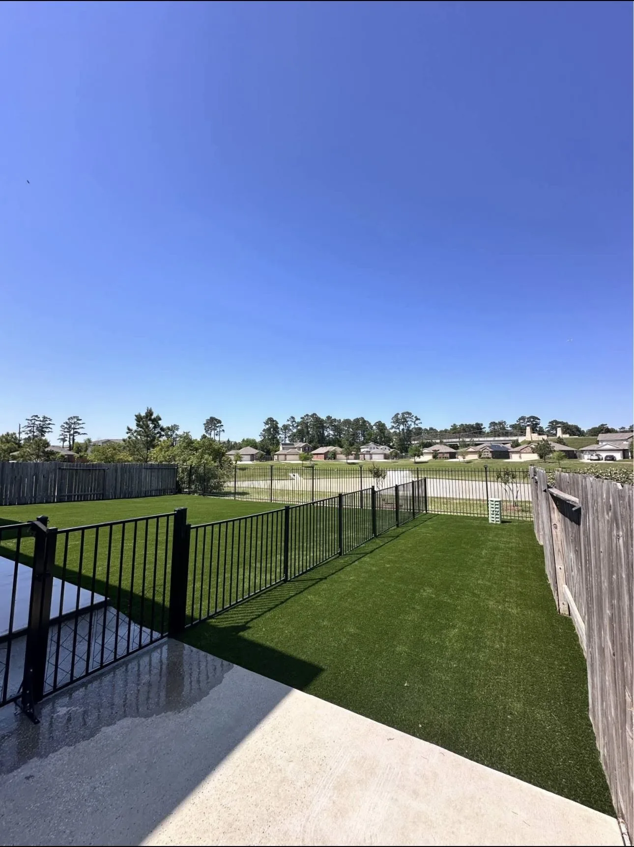 Residential artificial turf project by Actaeon