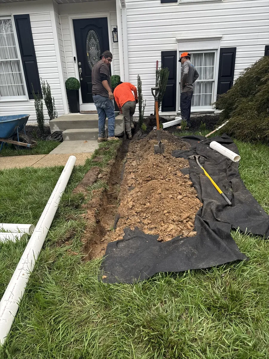 Surface drainage correction by Actaeon crew